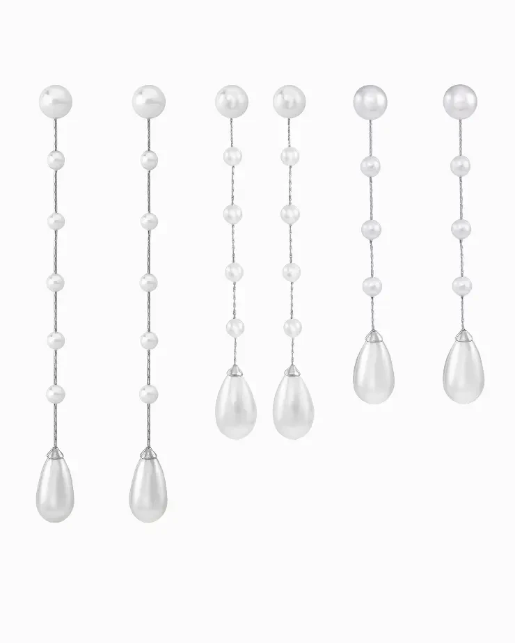 Sarah - 9cm Long By Rosa Clara Price Range: $2999.99 - $7750.00 #2 default Natural/Silver picture