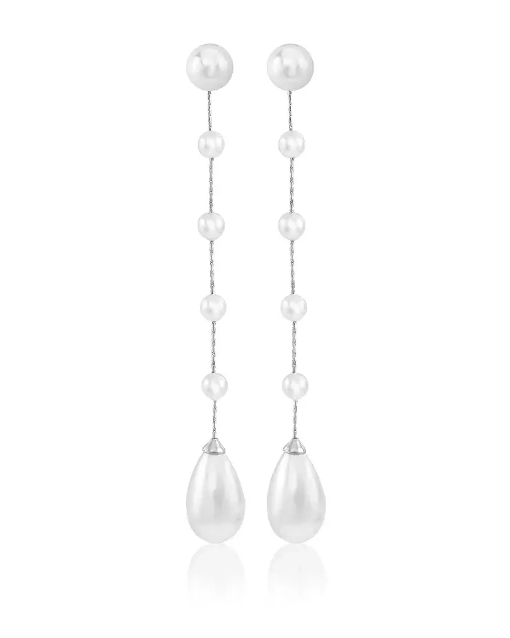 Sarah - 9cm Long By Rosa Clara Price Range: $2999.99 - $7750.00 #0 default Natural/Silver picture