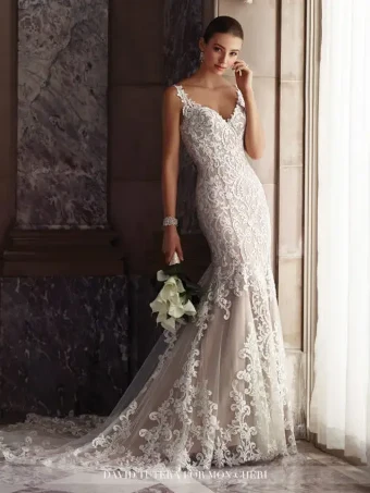 Amber By Sophia Tolli Price Range: $1889.00-$4999.00 $0 default Ivory/Mocha thumbnail