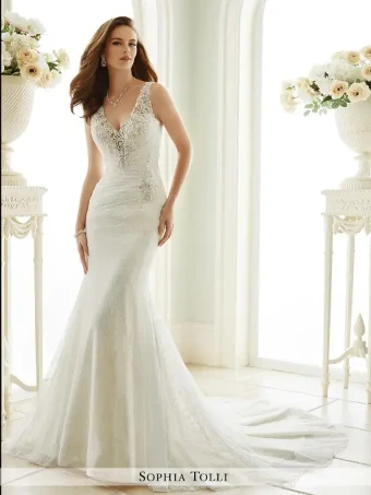 Lucca By Sophia Tolli Price Range: $1889.00-$4999.00 $0 default French Ivory thumbnail