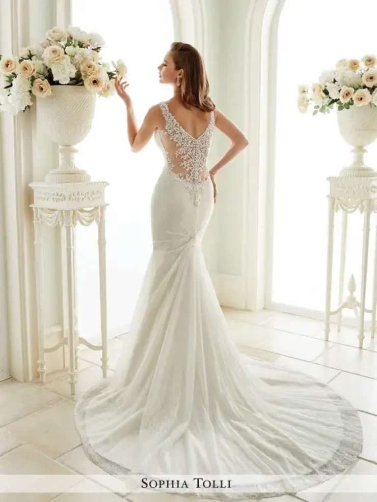 Lucca By Sophia Tolli Price Range: $1889.00-$4999.00 #1 default French Ivory picture