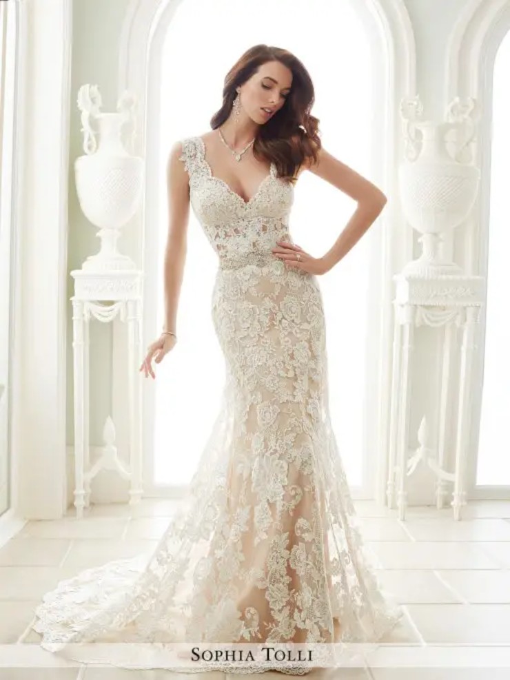 Maple By Sophia Tolli #0 default Ivory/Maple picture