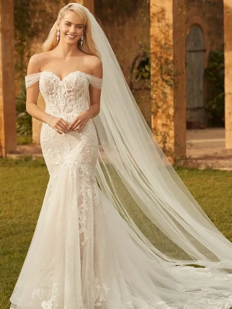 Clarissa By Sophia Tolli Price Range: $1889.00-$4999.00 #0 default Ivory/Honey picture