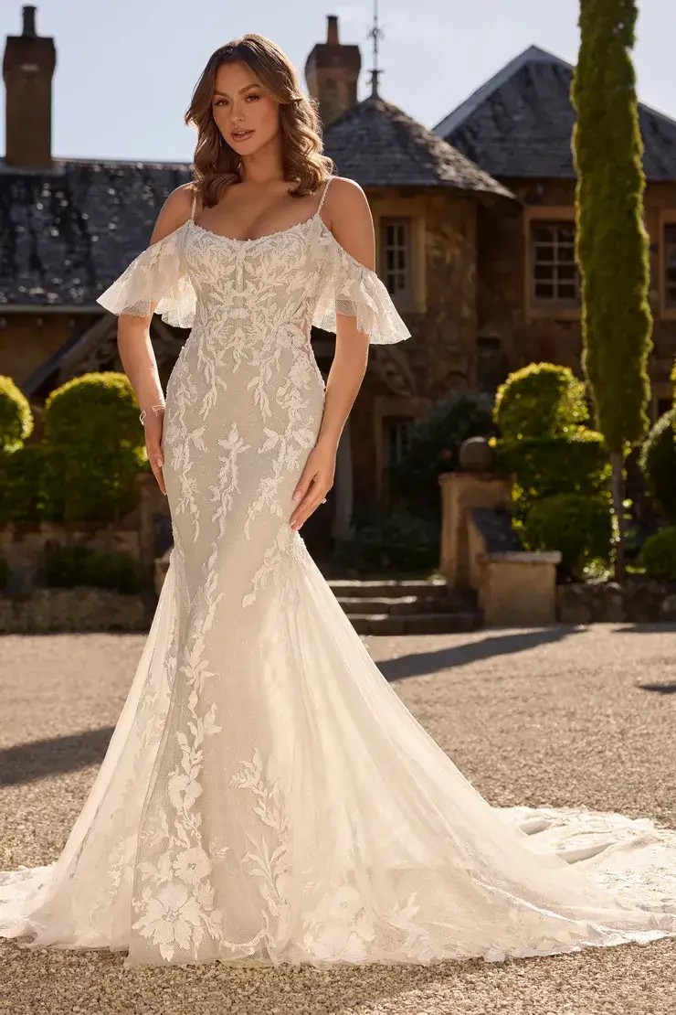 Christina By Sophia Tolli #0 default Ivory/Gold picture