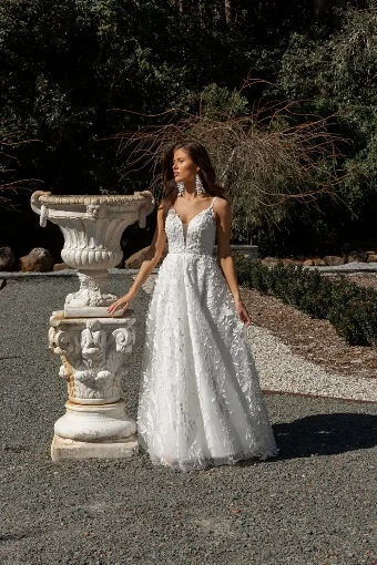 Amy By Tania Olsen Price Range: $1600.00 - $3200.00 $8 Vintage White/Nude thumbnail