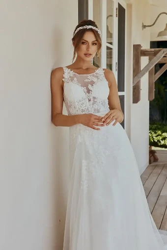 Claudette By Tania Olsen Price Range: $1600.00 - $3200.00 $0 default Vintage White thumbnail