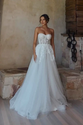 Maia By Tania Olsen Price Range: $1600.00 - $3200.00 $2 default Vintage White thumbnail