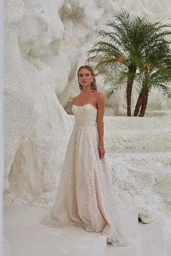 Indra By Tania Olsen Price Range: $1600.00 - $3200.00 $2 Champagne/Nude thumbnail
