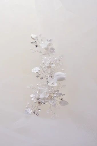 Harlow Silver Side Clip $1 Silver thumbnail