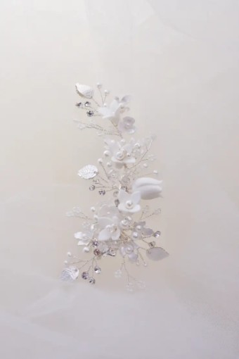 Harlow Silver Side Clip $1 Silver thumbnail