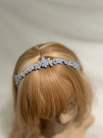 WH7320 - EVERLY HEADBANDSILVERONE SIZE $0 default Silver thumbnail