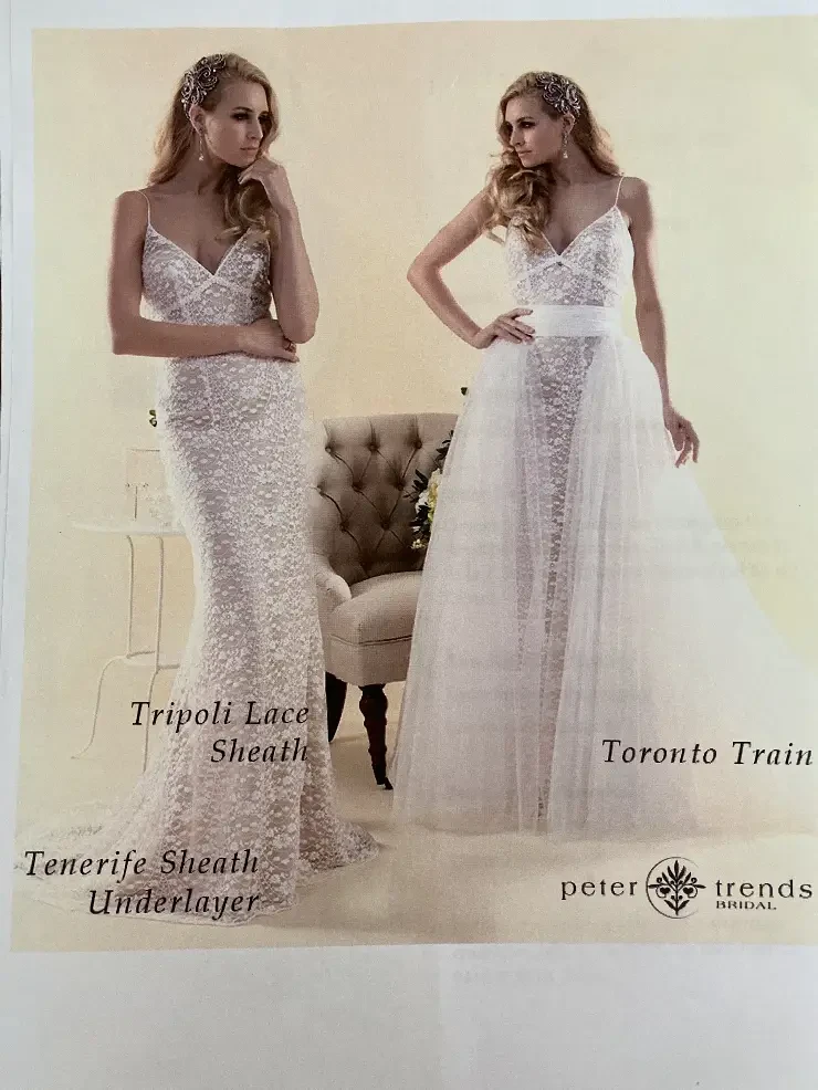 TRIPOLI LACE OVERLAY By Peter Trends #0 default Ivory picture