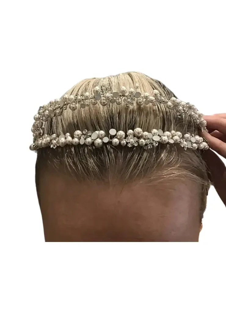 Darling Headpiece #1 default Silver/Rum Pink picture