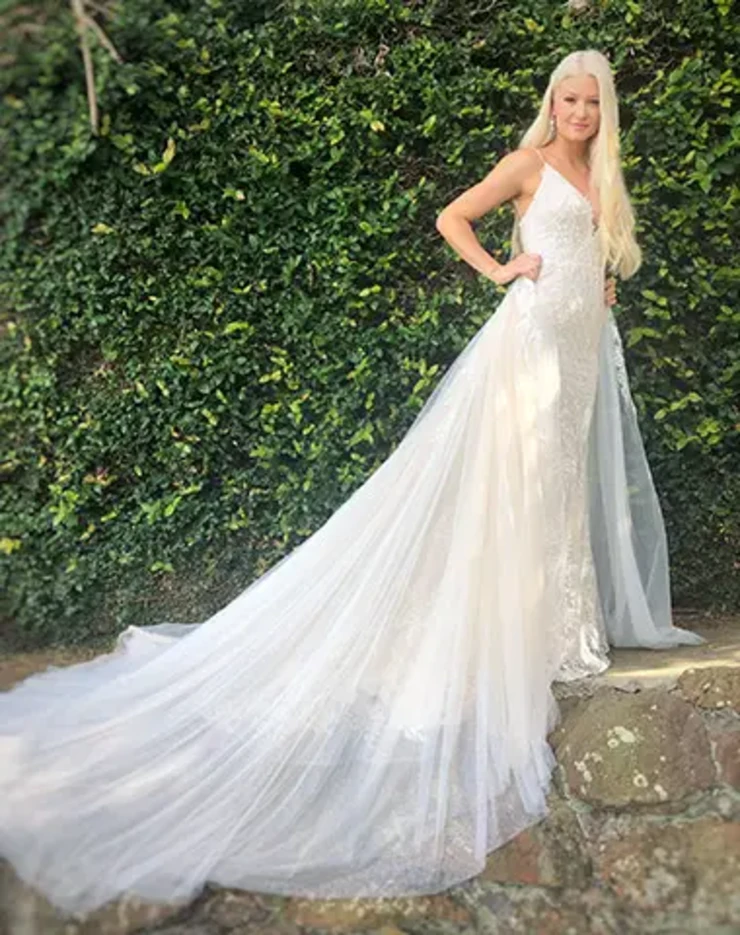Holly - Gown and Train By Peter Trends #0 default Ivory/Nude picture