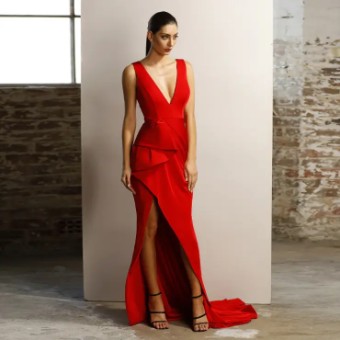 JX1055 By Jadore Evening $3 Navy thumbnail