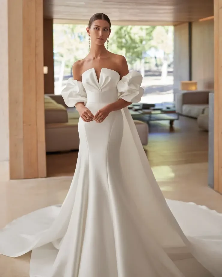 Attora By Rosa Clara Price Range: $2999.99 - $7750.00 #0 default Natural/Nude picture