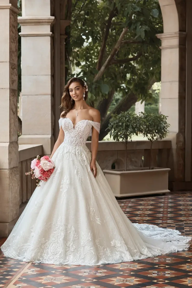 Rosalinda By Sophia Tolli Price Range: $1889.00-$4999.00 #0 default Ivory/Champagne picture