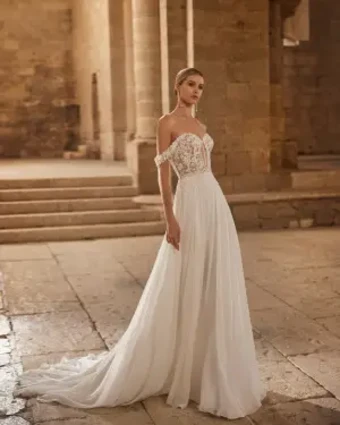 Lennora By Rosa Clara Price Range: $2999.99 - $7750.00 $0 default Natural thumbnail