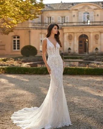 Vina By Rosa Clara Price Range: $2999.99 - $7750.00 $0 default Natural thumbnail