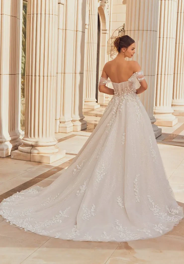 Rebecca - Front Lined Bodice By Morilee Price Range: $2200.00 - $5285.00 #1 default Ivory/Ivory picture