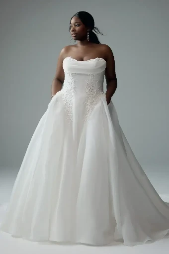 Joy Lace back By Sophia Tolli Price Range: $1889.00-$4999.00 $2 Ivory thumbnail