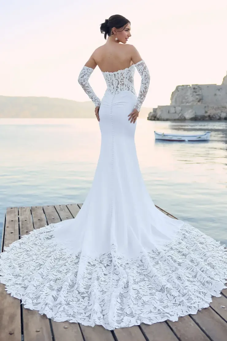 Lucie By Sophia Tolli #1 Ivory picture