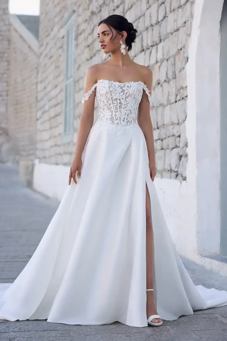 Joey By Sophia Tolli Price Range: $1889.00-$4999.00 #0 default Ivory picture