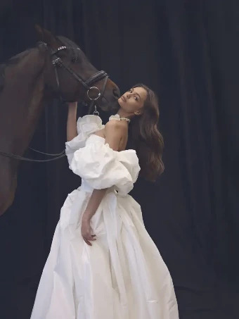 Velaira By Ricca Sposa Price Range: $2999.00 - $8450.00 $3 Ivory thumbnail