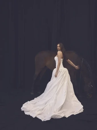 Velaira By Ricca Sposa Price Range: $2999.00 - $8450.00 $4 Ivory thumbnail