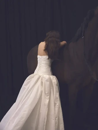 Velaira By Ricca Sposa Price Range: $2999.00 - $8450.00 $5 Ivory thumbnail