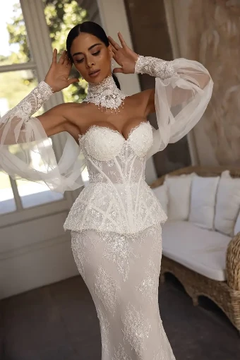 Damaris By Ricca Sposa Price Range: $2999.00 - $8450.00 $3 default Ivory thumbnail
