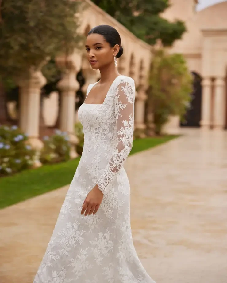 Olivo By Rosa Clara Price Range: $2999.99 - $7750.00 #3 default Natural/Nude picture