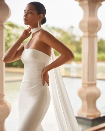 Odette choker By Rosa Clara Price Range: $2999.99 - $7750.00 $1 Natural thumbnail