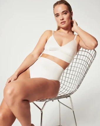 Shaping Satin Thong By Fashionata $4 Linen thumbnail