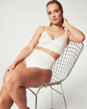 Shaping Satin Thong By Fashionata $4 Linen thumbnail