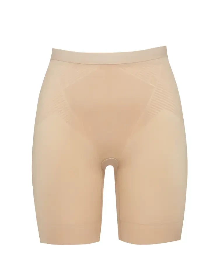 Mid-Thigh Short By Fashionata #0 default Champagne/Beige picture