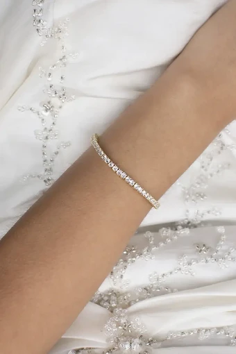 Valentina Bracelet - Gold $1 default Gold thumbnail