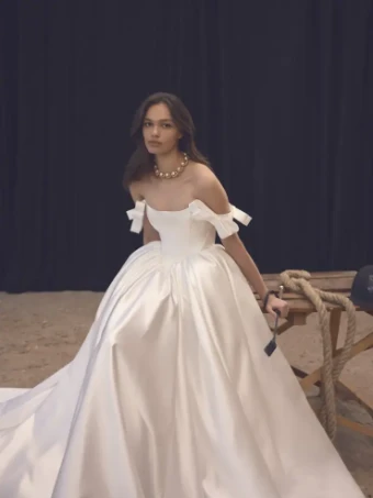 Soleia By Ricca Sposa Price Range: $2999.00 - $8450.00 $1 Original thumbnail