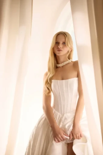 Caerelle By Ricca Sposa Price Range: $2999.00 - $8450.00 $1 Original thumbnail