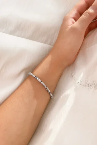 Valentina Bracelet - Silver $2 default Silver thumbnail