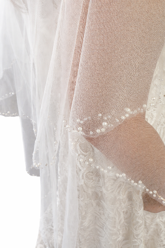 Christine Veil $1 Ivory thumbnail