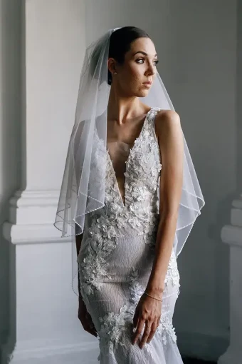 Melinda Veil $1 Ivory thumbnail