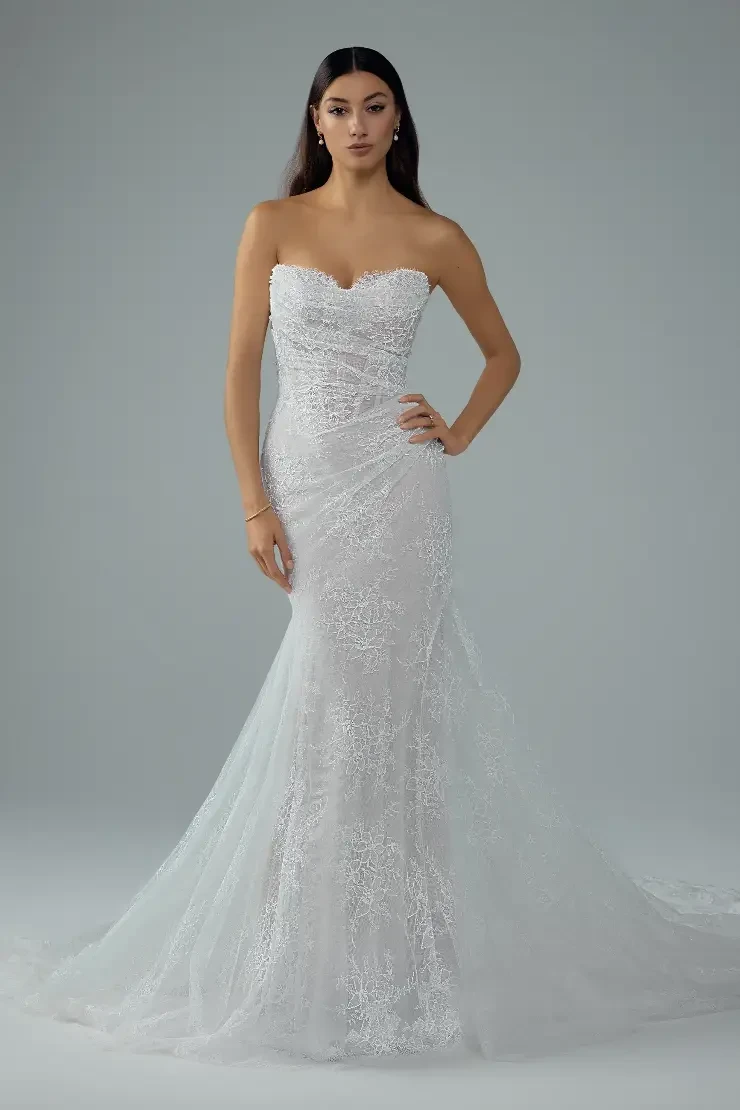 Clancy By Sophia Tolli Price Range: $1889.00-$4999.00 #1 Ivory picture