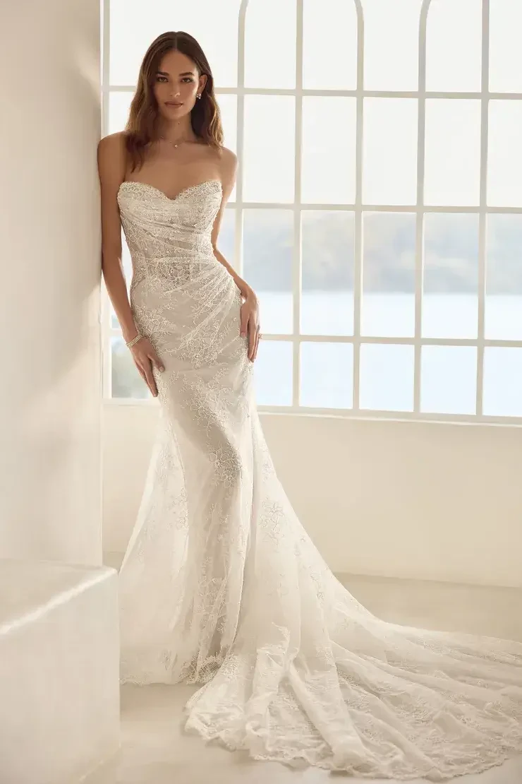 Clancy By Sophia Tolli Price Range: $1889.00-$4999.00 #0 default Ivory picture