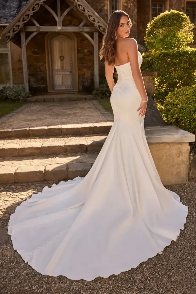 NANCY DRESS CORSET BACK Y3142IVORY14 By Sophia Tolli Wedding Dresses Price Range: $1889.00-$4999.00 #0 default Ivory picture