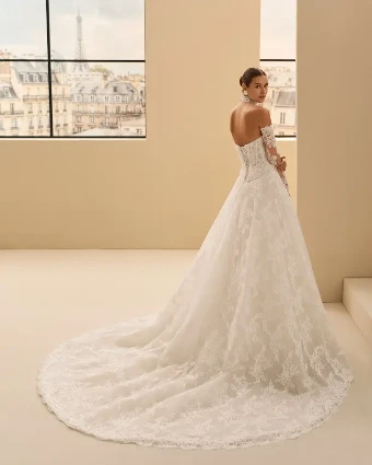 Nairobi By Rosa Clará Wedding Gowns Price Range: $2999.99 - $7750.00 $1 Natural/Nude thumbnail