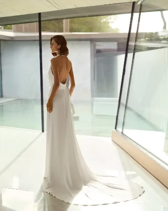 Greta By Rosa Clará Wedding Gowns Price Range: $2999.99 - $7750.00 $1 Natural thumbnail