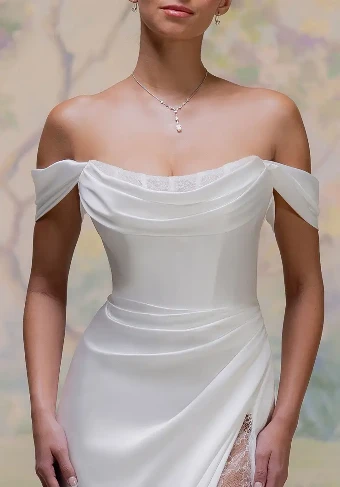 Treville By Morilee Wedding Dresses Price Range: $2200.00 - $5285.00 $3 Ivory thumbnail