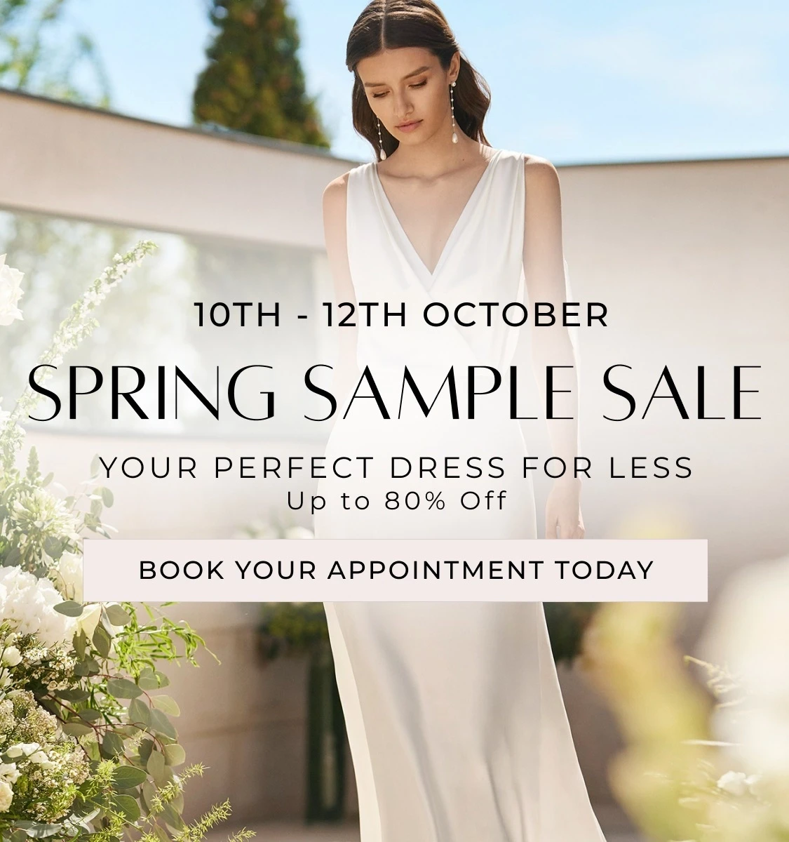 Spring Sample Sale Mobile Banner